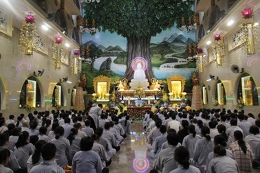 Hàng vạn Phật tử viếng tang Đại lão Hòa thượng Thích Trí Tịnh