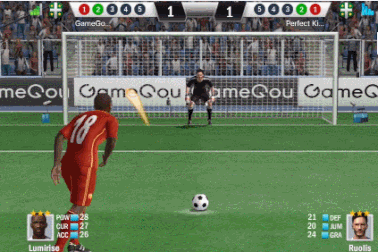 Game bóng đá với đồ họa đẹp mắt dành cho di động