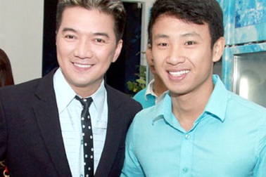 "Running Man" Vũ Xuân Tiến đến chia vui cùng Đàm Vĩnh Hưng