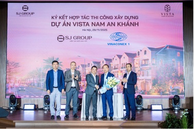 Viettel Construction và Vinaconex1 thi công Vista Nam An Khánh giai đoạn mới