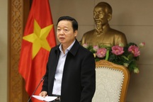 Phó Thủ tướng: “Bão số 13 hết sức bất thường”