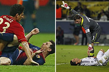 Real Madrid và Barca thảm bại: “Gã khổng lồ” có trái tim…chuột nhắt