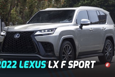 Clip giới thiệu Lexus LX 600 phiên bản thể thao F Sport