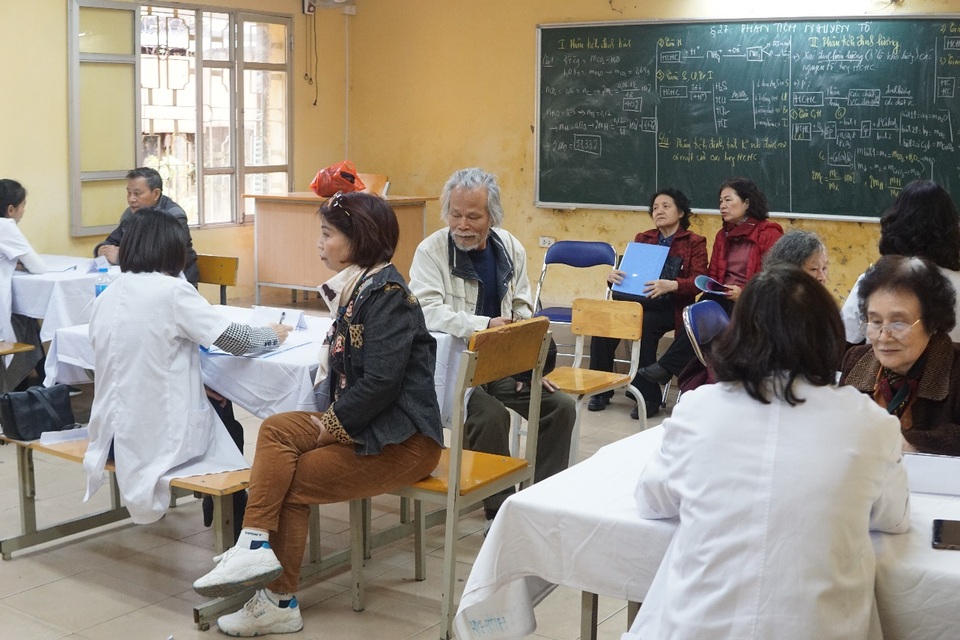 Cựu học sinh ngành y dược về trường cũ khám bệnh, tri ân thầy cô giáo - 7 Cựu học sinh ngành y dược về trường cũ khám bệnh, tri ân thầy cô giáo - 7