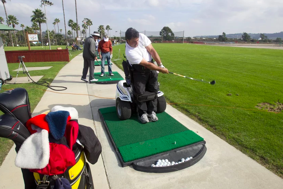 Thiết bị đặc biệt hỗ trợ người khuyết tật chơi golf - 2 Thiết bị đặc biệt hỗ trợ người khuyết tật chơi golf - 2