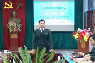 Ông Phạm Văn Dũng làm Cục trưởng Cục Thi hành án dân sự thành phố Hà Nội