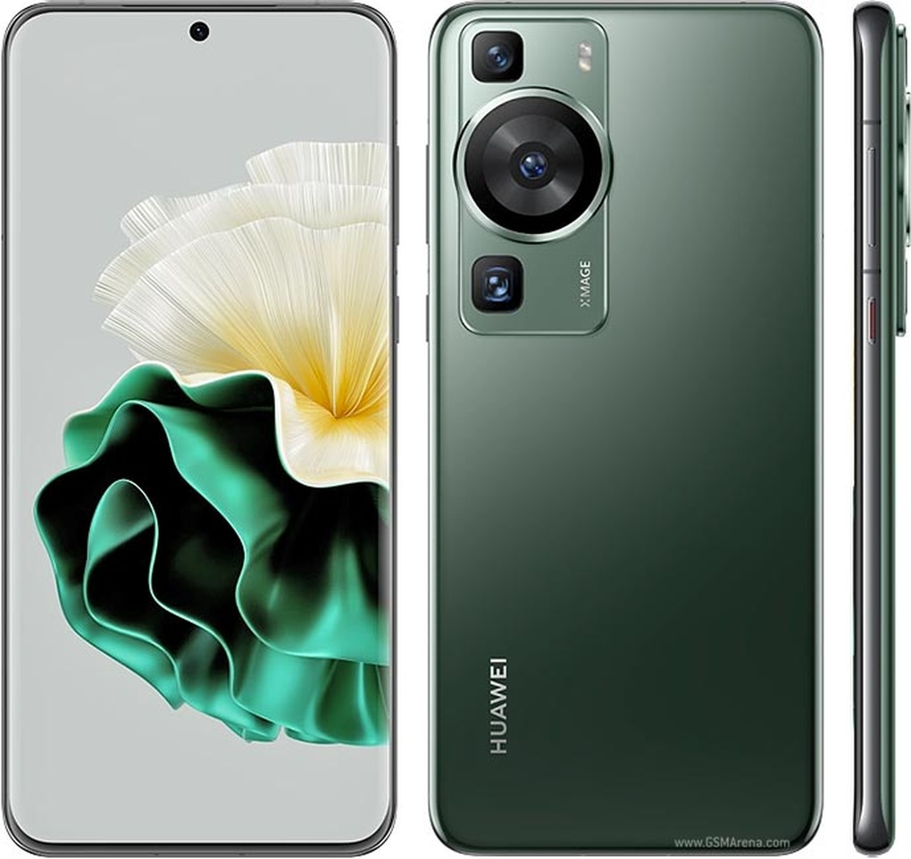 … và P60 chỉ khác nhau đôi chút ở kiểu dáng cụm camera sau (Ảnh: GSMArena).