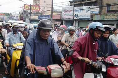 Lại “bùng nổ” kẹt xe sáng đầu tuần 
