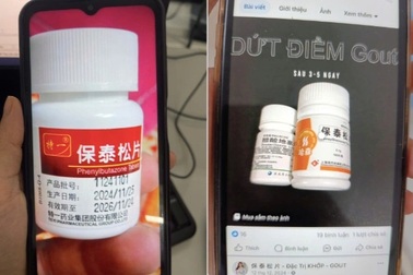 Bộ Y tế cảnh báo thuốc trị đau khớp rao bán trên mạng gây nguy hiểm