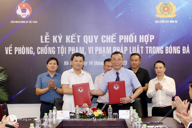 VFF và Cục Cảnh sát hình sự đẩy mạnh phòng chống tội phạm trong bóng đá