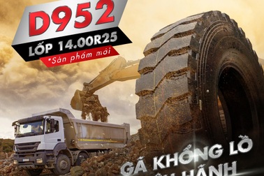 DRC chính thức ra mắt dòng lốp OTR công nghệ bố thép