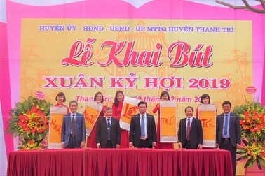 Hà Nội: Chọn 5 “chữ vàng” khai bút đầu xuân