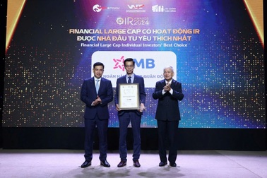 MB nhận 2 giải thưởng tại IR Awards 2024