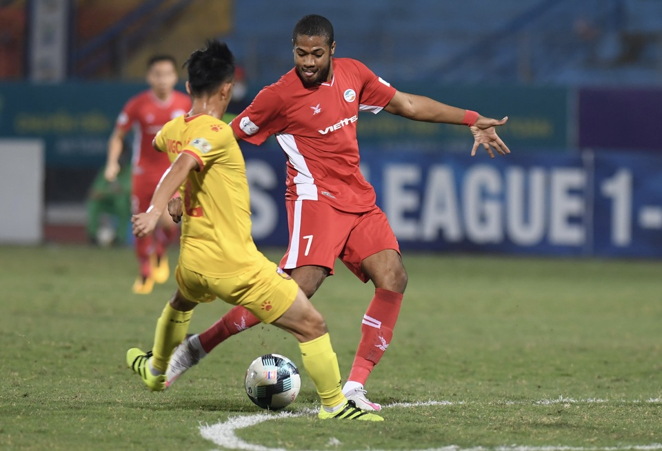 Trọng Đại tỏa sáng, CLB Viettel tiếp tục dẫn đầu bảng V-League - 5 Trọng Đại tỏa sáng, CLB Viettel tiếp tục dẫn đầu bảng V-League - 5
