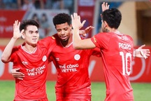 HLV Popov ra mắt, Thể Công Viettel thắng 6-0 SHB Đà Nẵng