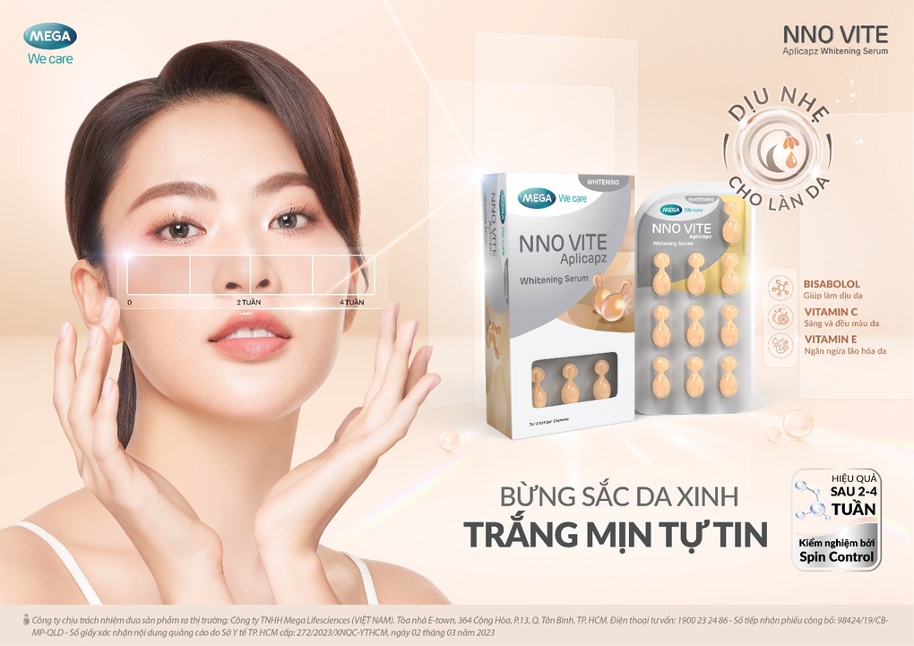 Phiên bản 10 viên mới tiện dụng từ serum NNO Vite - 3 Phiên bản 10 viên mới tiện dụng từ serum NNO Vite - 3