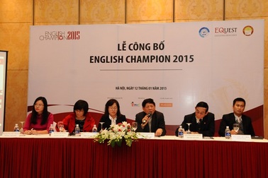 Thêm thời gian đăng ký tham gia cuộc thi tiếng Anh English Champion 2015