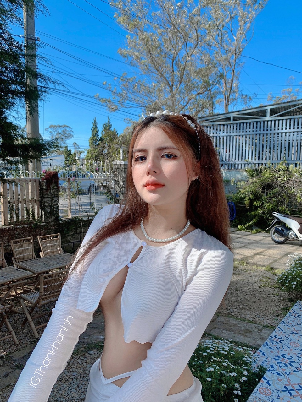 Nét đẹp lai Tây quyến rũ của nữ sinh Sài thành - 5 Nét đẹp lai Tây quyến rũ của nữ sinh Sài thành - 5