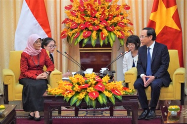 Tổng thống Singapore: Trân trọng những mục tiêu chiến lược của TPHCM