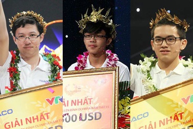 3 nhà vô địch Olympia có điểm thi THPT thừa sức đỗ ĐH tốp đầu