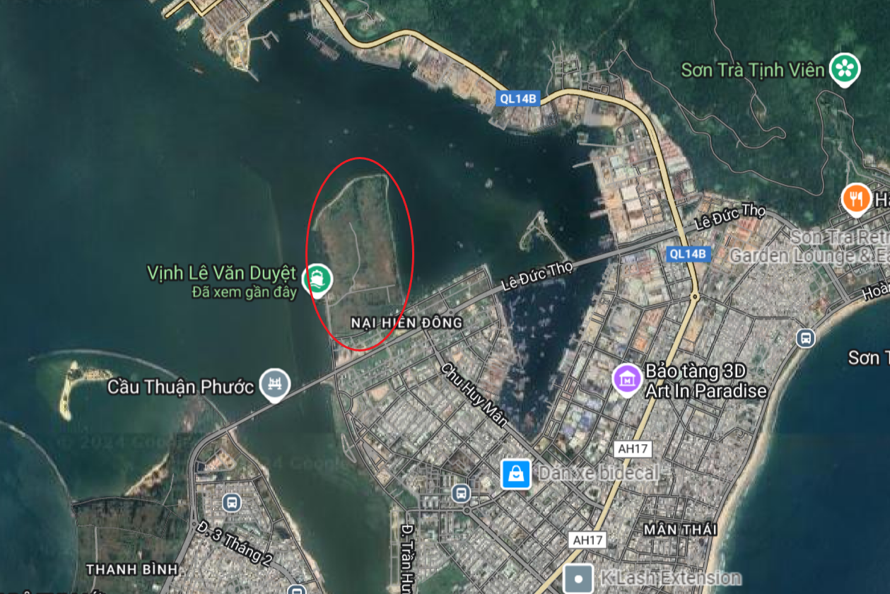 Aktuální stav projektu superměsta v Da Nangu v hodnotě téměř 11 500 miliard dongů - 3 Hiện trạng siêu dự án khu đô thị gần 11.500 tỷ đồng ở Đà Nẵng - 3