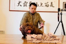 Đại gia chi 2,6 tỷ đồng rước chó “cơ bắp” siêu "khủng" về Việt Nam