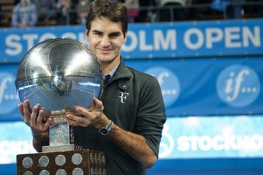 Federer vô địch tại Stockholm