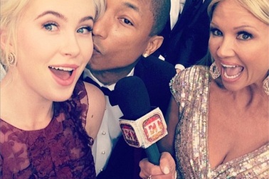 Ảnh “độc” do “sao” tự chụp trong hậu trường Oscar