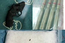 Đột kích căn nhà cho thuê, phát hiện nhiều ma túy và súng đạn