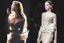 Lưu Diệc Phi gây bất ngờ khi đặt váy của nhà thiết kế Việt