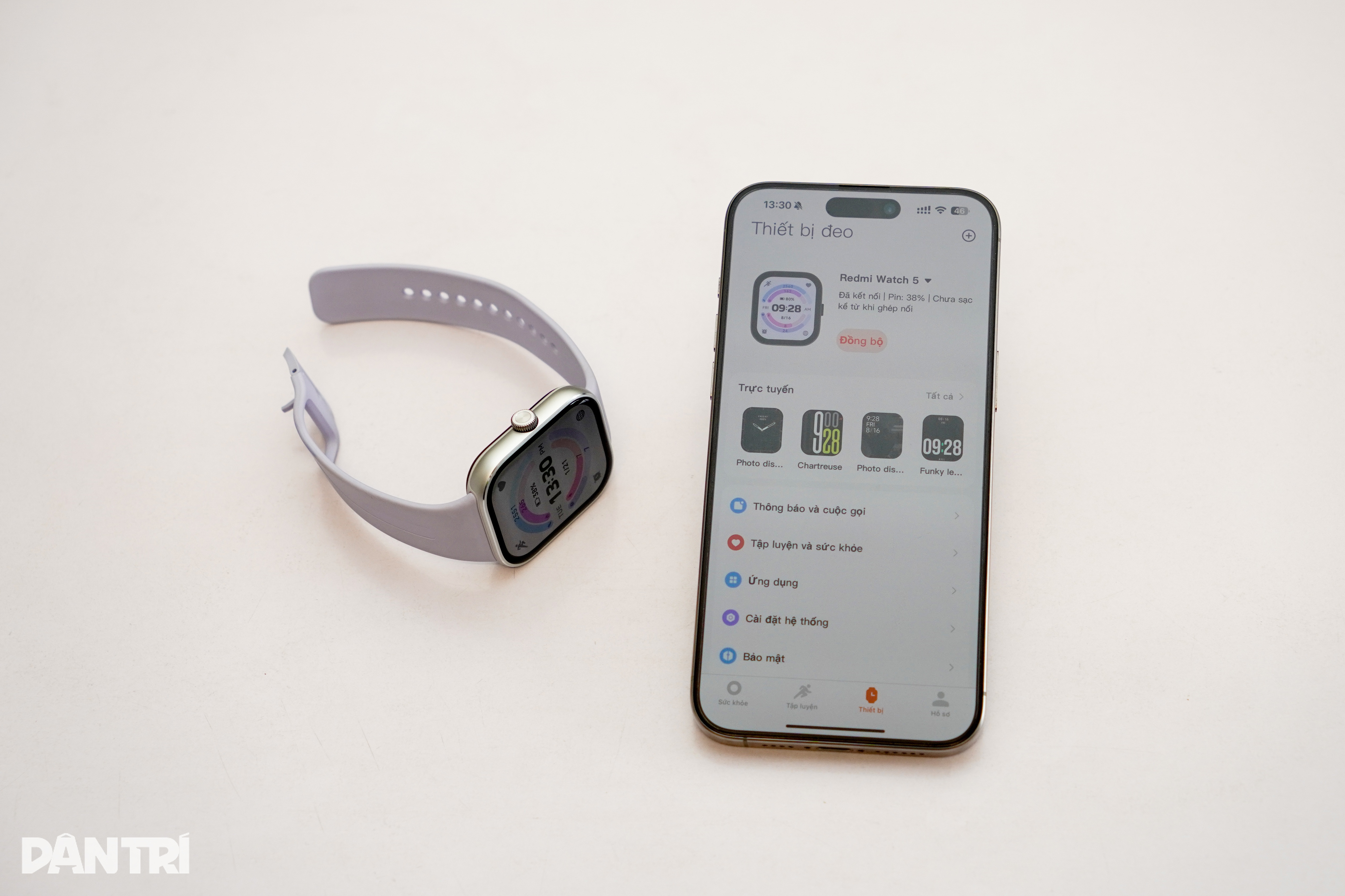 View - Đánh giá chi tiết đồng hồ thông minh Xiaomi Redmi Watch 5 | Báo Dân trí