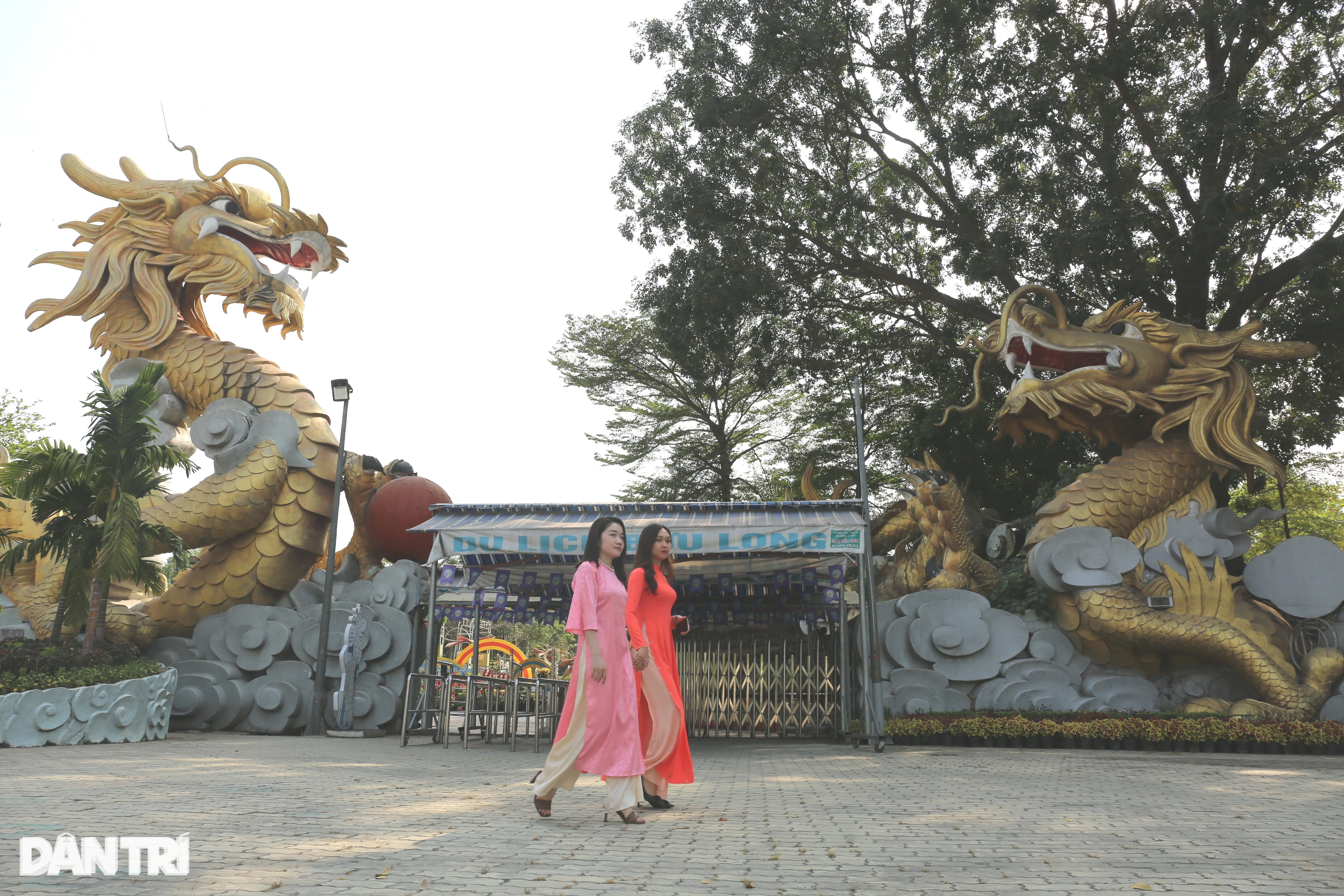 Visitez la baie miniature d'Ha Long au sud, admirez la paire de dragons géants - 1 Ghé thăm vịnh Hạ Long thu nhỏ ở miền Nam, chiêm ngưỡng cặp rồng khổng lồ - 1