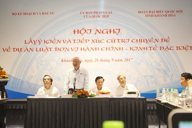Đặc khu kinh tế: Ai giám sát quyền hạn của Trưởng đặc khu?