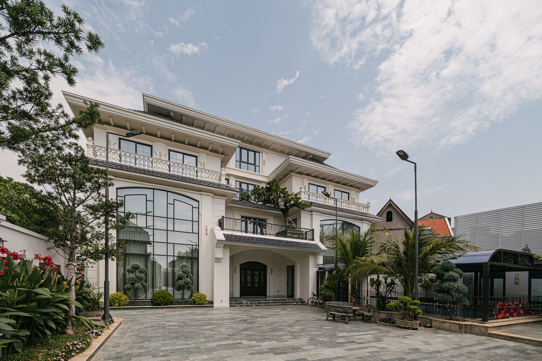 Biệt thự 1.200m2 ở Bắc Ninh có bể bơi, phòng giải trí để gia đình chữa lành