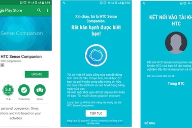 HTC Sense Companion đã có cập nhật qua giao thức OTA, hỗ trợ tiếng Việt chuẩn