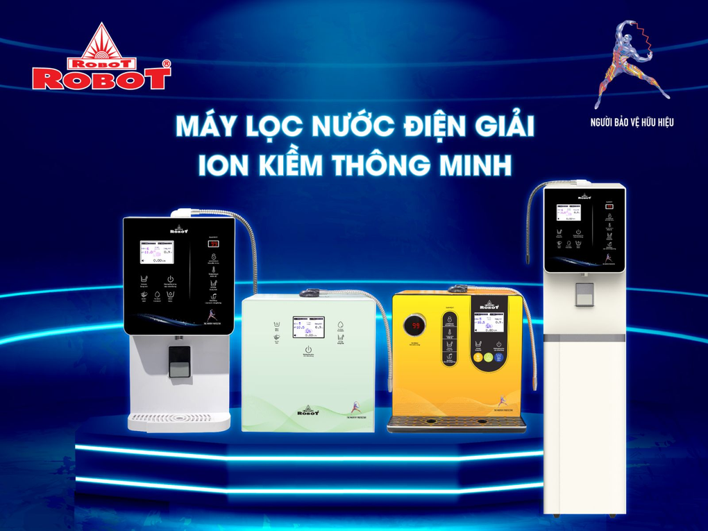 Ra mắt máy lọc nước điện giải ion kiềm thông minh - 1 Ra mắt máy lọc nước điện giải ion kiềm thông minh - 1