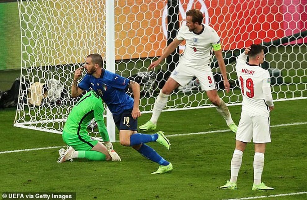 Bonucci châm chọc đội tuyển Anh sau trận chung kết Euro 2020 - 1 Bonucci châm chọc đội tuyển Anh sau trận chung kết Euro 2020 - 1