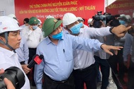 Thủ tướng kiểm tra tiến độ Dự án cao tốc Trung Lương - Mỹ Thuận