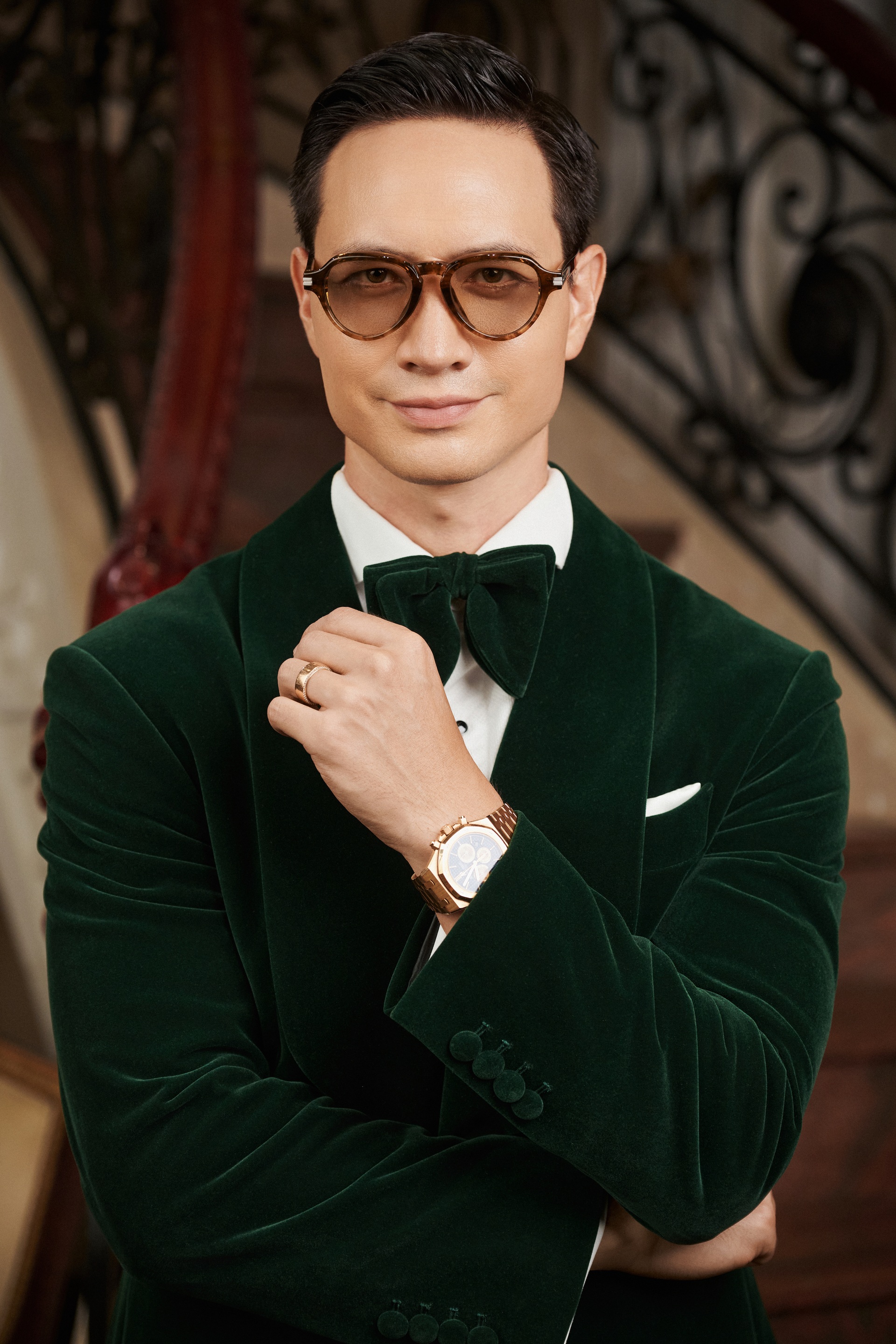 Kim Lý diện suit khoe vẻ lịch lãm ngày đầu năm mới - 3 Kim Lý diện suit khoe vẻ lịch lãm ngày đầu năm mới - 3