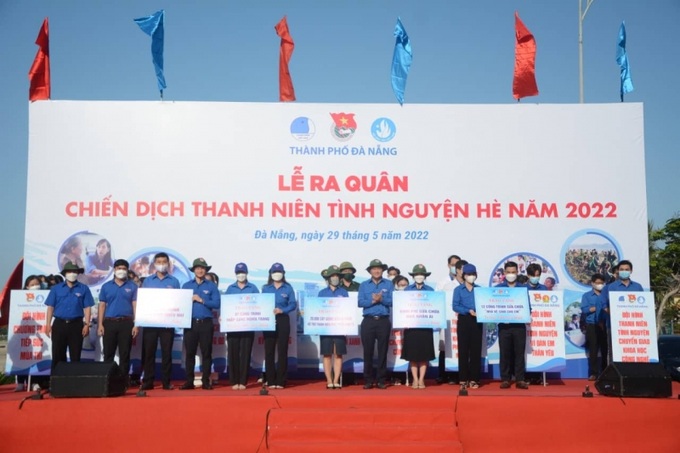 Lễ phát động và ra quân hưởng ứng “Chiến dịch Thanh niên tình nguyện Hè năm 2022”.