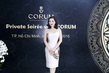 Giáng My tổ chức đêm tiệc đẳng cấp Private Soire'e with CORUM