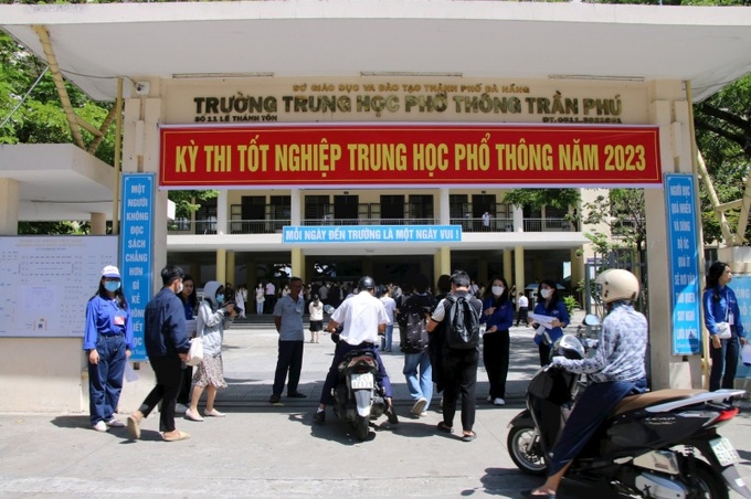 Một điểm thi tốt nghiệp THPT 2023 tại Đà Nẵng