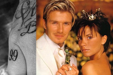 David Beckham khéo khoe hình xăm mới “nịnh vợ”