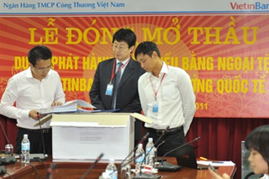 Vietinbank mở thầu Dự án phát hành trái phiếu quốc tế
