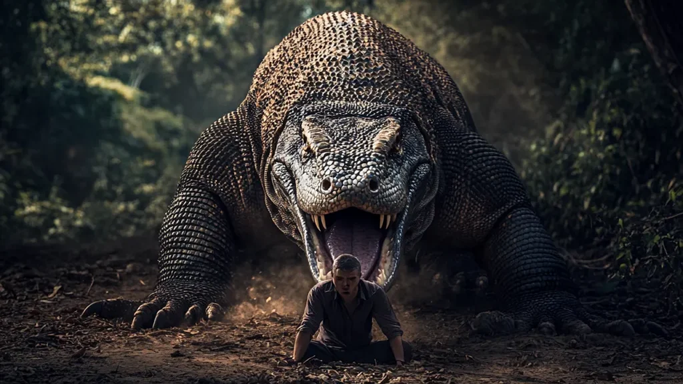 Sự thật về khả năng rồng Komodo tấn công và ăn thịt con người