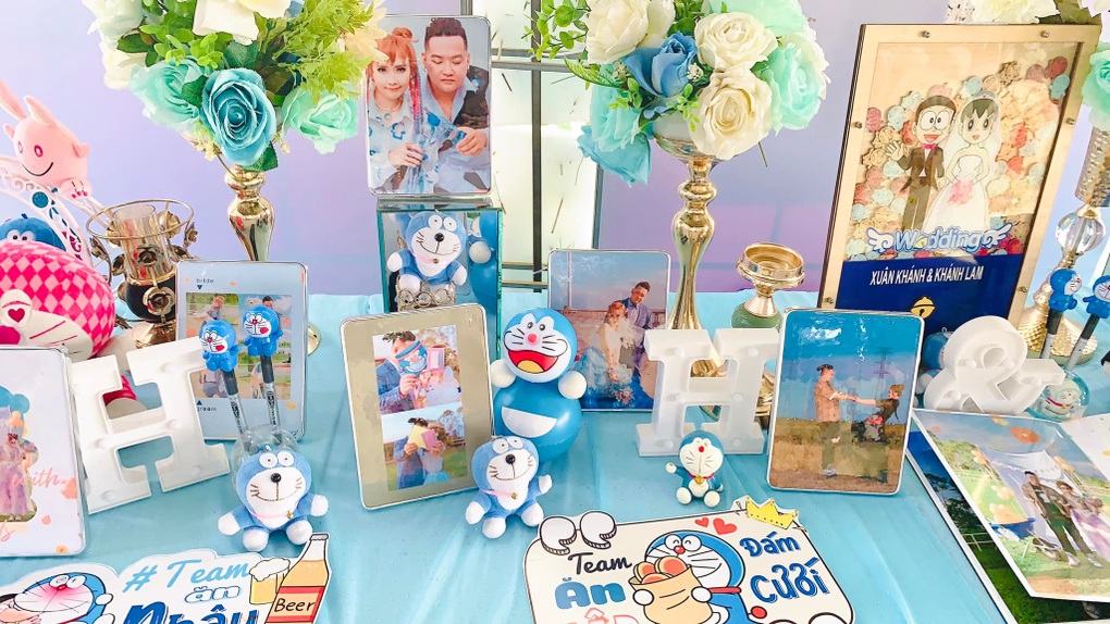 Cô dâu làm đám cưới tràn ngập Doraemon ở Bạc Liêu gây sốt mạng - 8 Cô dâu làm đám cưới tràn ngập Doraemon ở Bạc Liêu gây sốt mạng - 8