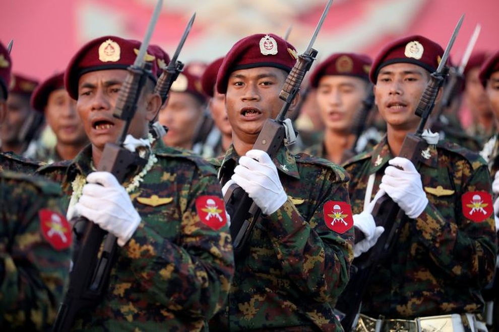 Quân đội Myanmar đấu súng với lực lượng vũ trang đối lập, 10 người chết - 1 Quân đội Myanmar đấu súng với lực lượng vũ trang đối lập, 10 người chết - 1