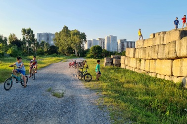 Cận cảnh dự án khu đô thị "ôm đất vàng" Thủ đô bỏ hoang gần 2 thập kỷ