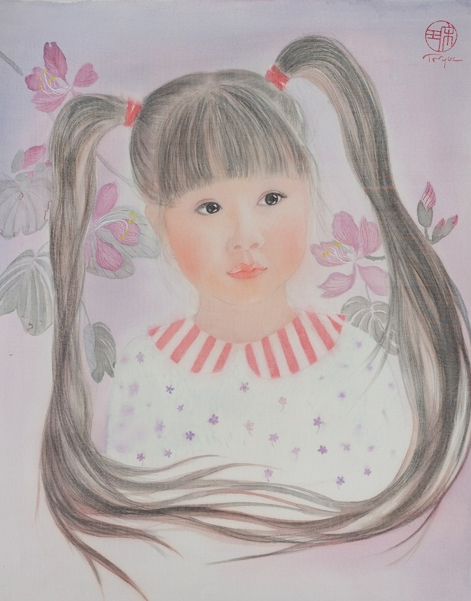 Hoa ban - Hoạ sĩ Tống Ngọc