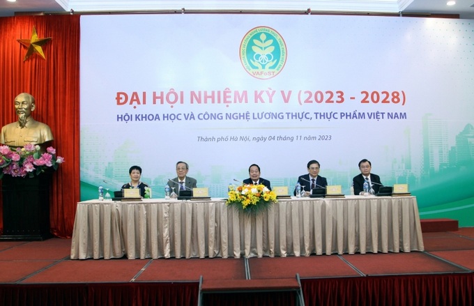 Đại hội nhiệm kỳ V (2023-2028) của Hội Khoa học và Công nghệ lương thực, thực phẩm Việt Nam